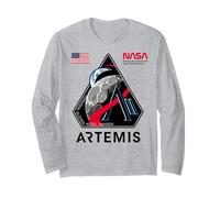 NASA Artemis II Mission Patch Logo Moon Space Program 2026 Long Sleeve T-Shirt