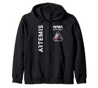 NASA Artemis II Mission Patch Logo Moon Space Program 2026 Zip Hoodie