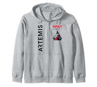 NASA Artemis II Mission Patch Logo Moon Space Program 2026 Zip Hoodie