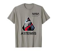 NASA Artemis II Mission Patch Worm Logo T-Shirt