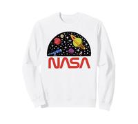 Nasa Artemis II NASA Planets Telescope Rocket Sweatshirt