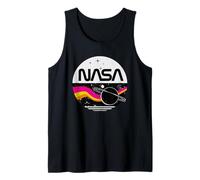 NASA Artemis II NASA Retro Space Planet Saturn Tank Top