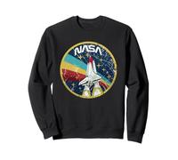 Nasa Artemis II NASA Retro Space Shuttle Mission Badge Sweatshirt