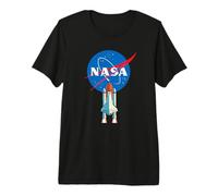 NASA Artemis II NASA Space Shuttle Emblem Premium T-Shirt