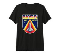 NASA Artemis II NASA Space Shuttle Retro Mission Premium T-Shirt