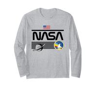 NASA Artemis II NASA Space Shuttle Saturn Mission Long Sleeve T-Shirt