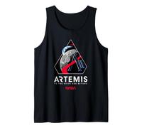 NASA Artemis II Patch Logo to the Moon and Beyond Space Tank Top
