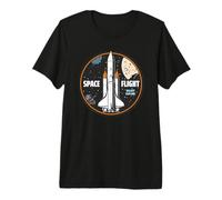 NASA Artemis II Space Flight Galaxy Explore Mission Premium T-Shirt