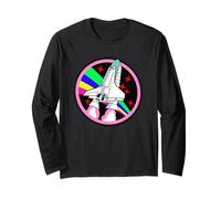 NASA Artemis II Space Shuttle Rocket Moon Mission Patch Long Sleeve T-Shirt