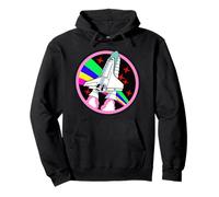 Nasa Artemis II Space Shuttle Rocket Moon Mission Patch Pullover Hoodie