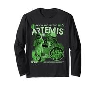 NASA Artemis Mission Astronauts to Moon Long Sleeve T-Shirt