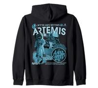 NASA Artemis Mission Astronauts to Moon Zip Hoodie