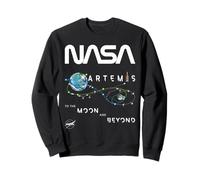 NASA Artemis Mission Exploration Insignia Worm Logo Sweatshirt