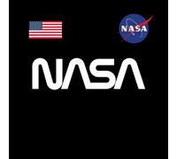 NASA Badge Unisex T-Shirt - Black - 3XL - Black