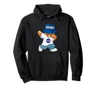NASA Bear Dab Dance Cool Worm Insignia Logo Pullover Hoodie
