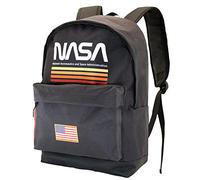 NASA Black-FAN HS Backpack, Black, 18 x 30 x 43 cm, Capacity 22 L