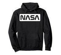 NASA Block Logo Text Pullover Hoodie