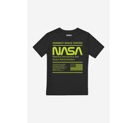 NASA Boy's Mono Kennedy Boys T-Shirt Black | Size: 7-8 Years NASA Black 7-8 Years