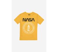 NASA Boy's National Emblem Boys T-Shirt in Yellow | Size: 9-10 Years NASA Yellow 9-10 Years