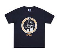 Nasa Boy's Space Camp T Shirt, Navy, 7-8 Years UK