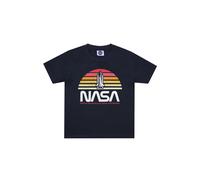 NASA Boy's Sunset Boys Cotton T-Shirt in Navy | Size: 12-13 Years NASA Navy 12-13 Years