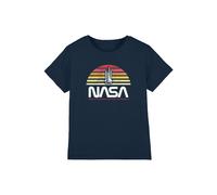 Nasa Boy's Sunset T Shirt, White, 7-8 Years UK
