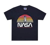 Nasa Boy's Sunset T Shirt, Navy, 9-10 Years UK