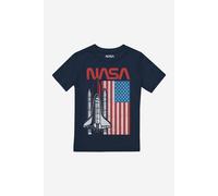 NASA Boy's USA Boys T-Shirt in Navy | Size: 9-10 Years NASA Navy 9-10 Years