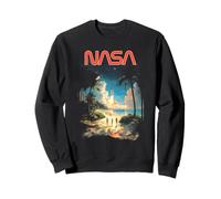 NASA Cape Canaveral Beach Shuttle Lift Off Space Program Sweatshirt