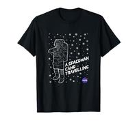 NASA Christmas A Spaceman Came Travelling T-Shirt