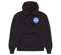 NASA Classic Logo Pullover Hoodie, Adults, S-2XL, Black, Official Merchandise
