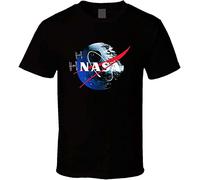 NASA Death Star Galactic Empire Wars TIE Fighter Funny T Shirt Tee Gift New XXL Black