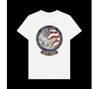 NASA Faded Unisex T-Shirt NASA White 2XL