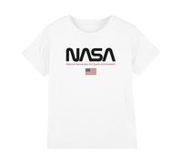 NASA Flag Kids T Shirt, Navy, 12-13