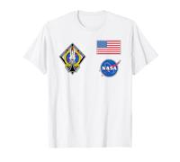 NASA Flight Suit Patches Easy Astronaut Halloween Costume T-Shirt