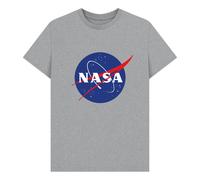 NASA Galaxy Unisex T-Shirt in Light Grey | Size: Small NASA Light Grey S