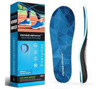 NASA Grade Plantar Fasciitis Insoles - Low Arch Support Inserts for Men & Women - Shoe Inserts for Work Boots, Plantar Fasciitis Relief, Insoles for Standing All Day