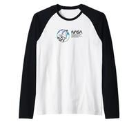 NASA - Innovation Priorities, Blue/Green Raglan Baseball Tee