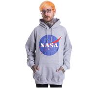 NASA - Insignia Logo Sports Grey - Hoodie - grey - M - 50% Cotton, 50% Polyester M