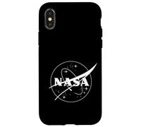 Nasa Inspiration Collection - Insignia Logo BW Dark Case for iPhone X/XS