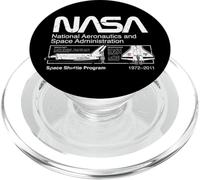Nasa Inspiration Collection - Space Shuttle Program White PopSockets PopGrip for MagSafe