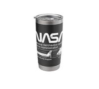 NASA Inspiration Collection - Space Shuttle Program White Stainless Steel Insulated Tumbler