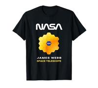 NASA James Webb Space Telescope JWST Worm Insignia ESA CSA T-Shirt