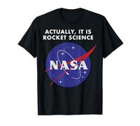 NASA Logo Actually It Is Rocket Science Graphic T-Shirt T-Shirt