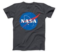 NASA Logo Astronaut T-Shirt Charcoal