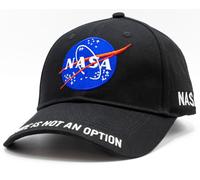 NASA Logo Black Baseball Cap