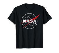 NASA Logo Retro Distressed Space Exploration Science STEM T-Shirt