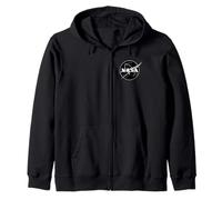 NASA Meatball Insignia - Symbol of NASA Zip Hoodie