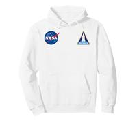 NASA Meatball Insignia - US Flag - Space Shuttle Mission Pullover Hoodie