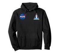 NASA Meatball Insignia - US Flag - Space Shuttle Mission Pullover Hoodie